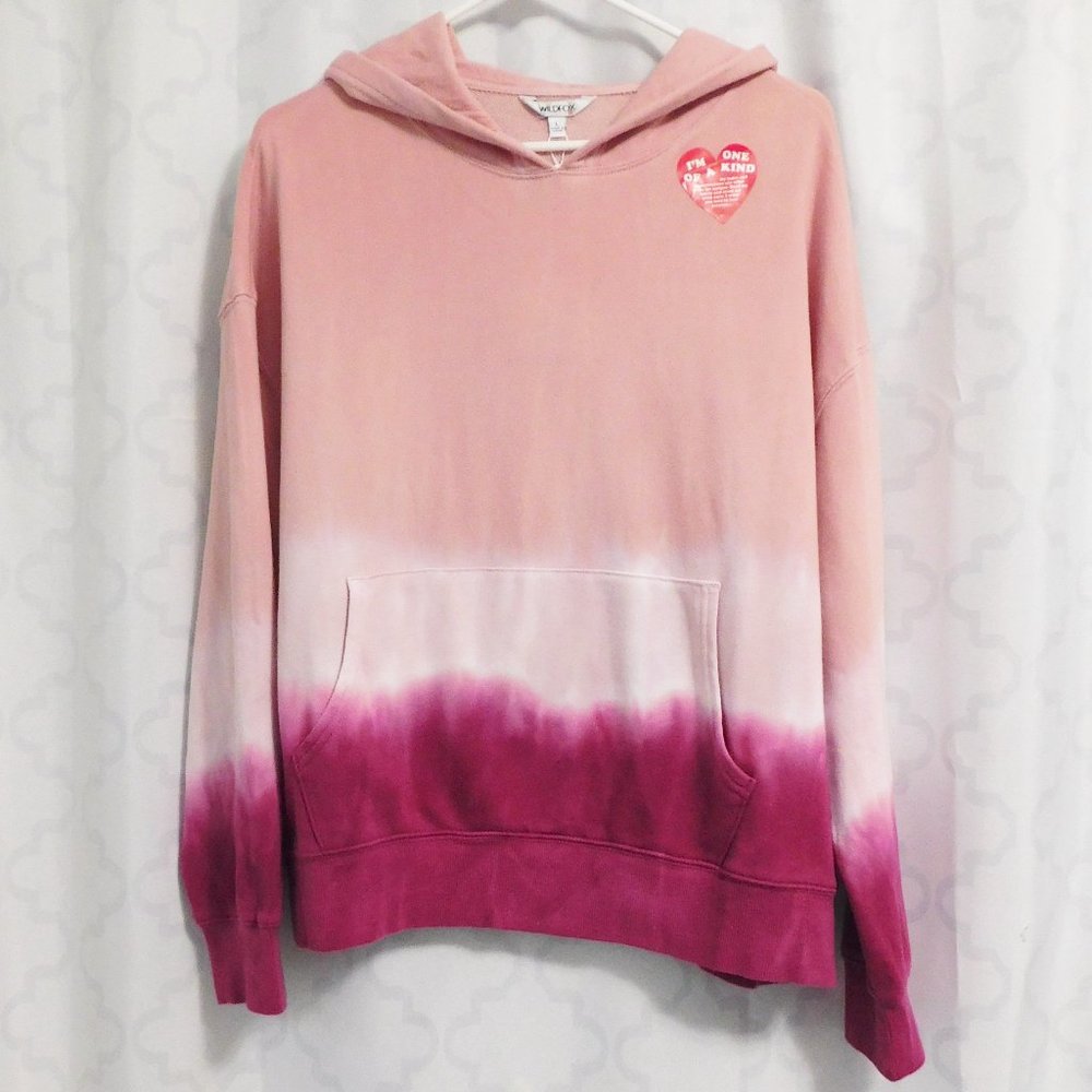 Wildfox Pink One Of A Kind Tie Dye Hoodie - L (NWT)